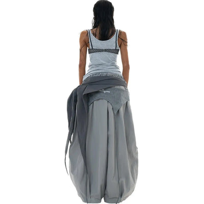 Y2K Wide Leg Retro Cargo Pants