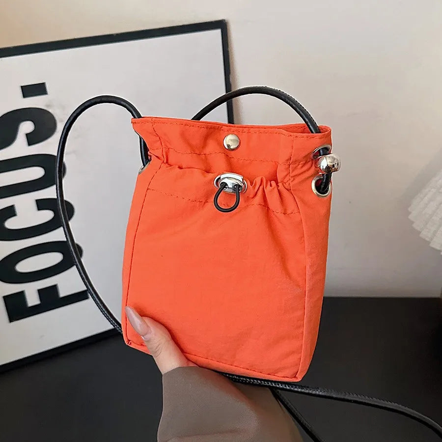 Nylon Crossbody Wallet Shoulder Bag