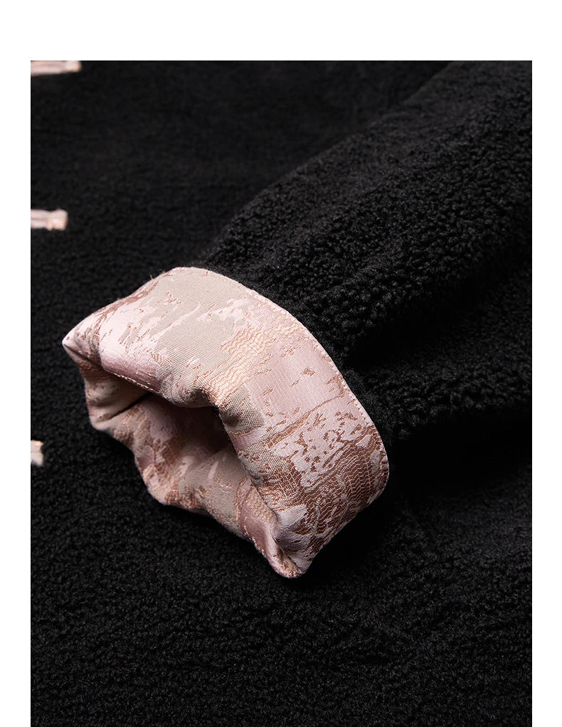 Frog Buttons Padded Jacket