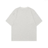Camiseta vintage con estampado de retrato de niña