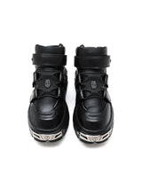 Grunge Heavy Metal Low Platform Shoes