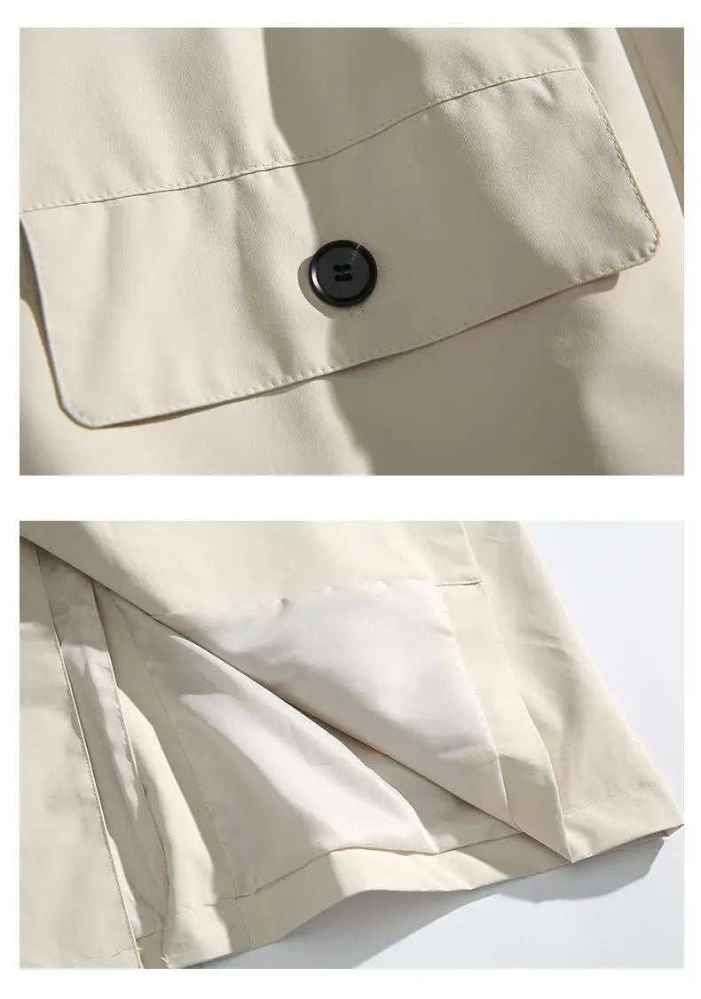Vintage weiter langer Trenchcoat