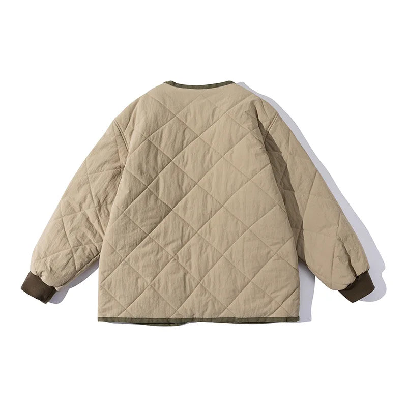 Vintage Loose Cotton Puffer Jacket