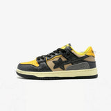 School Retro Multicolor Star Sneakers for Couples
