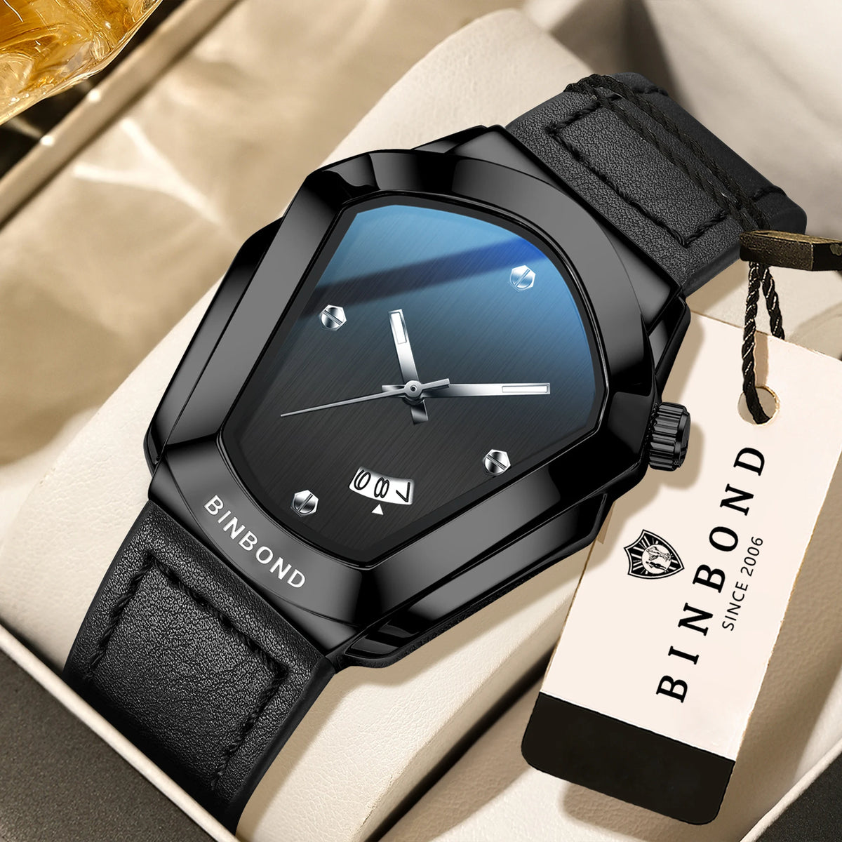 Motor‑cycle Style Dial Casual Watch