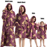 Oversized Blanket Family Matching Hoodie