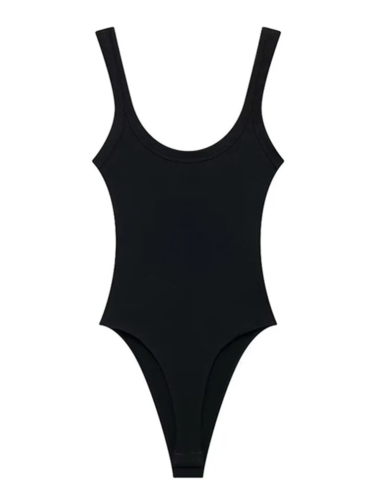 Sexy Skinny Ribbed Bodysuits