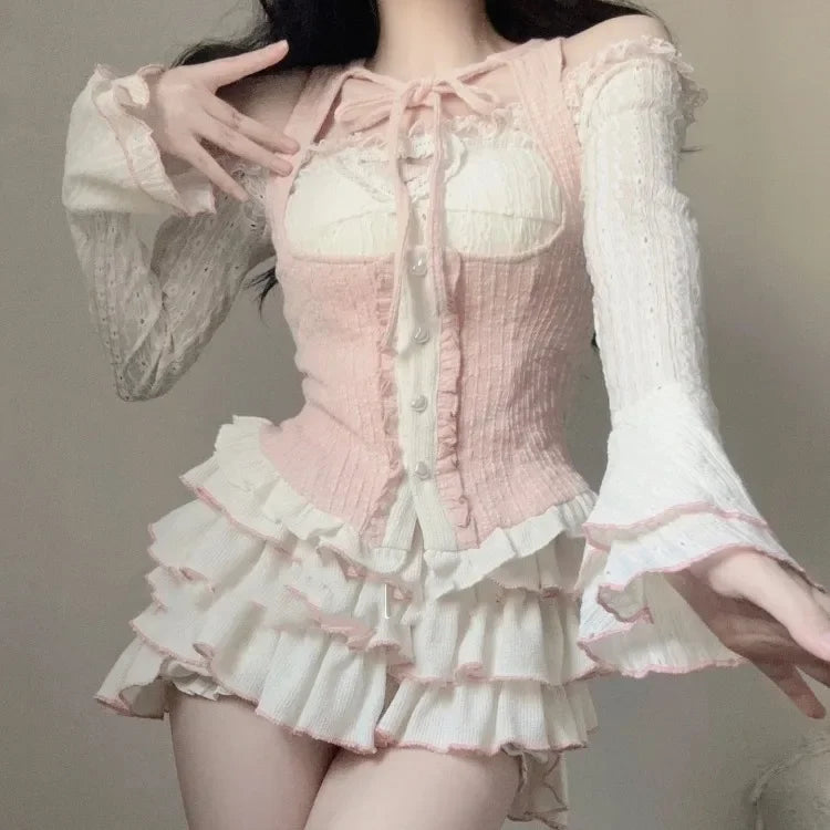 Coquette Core Herz-Set