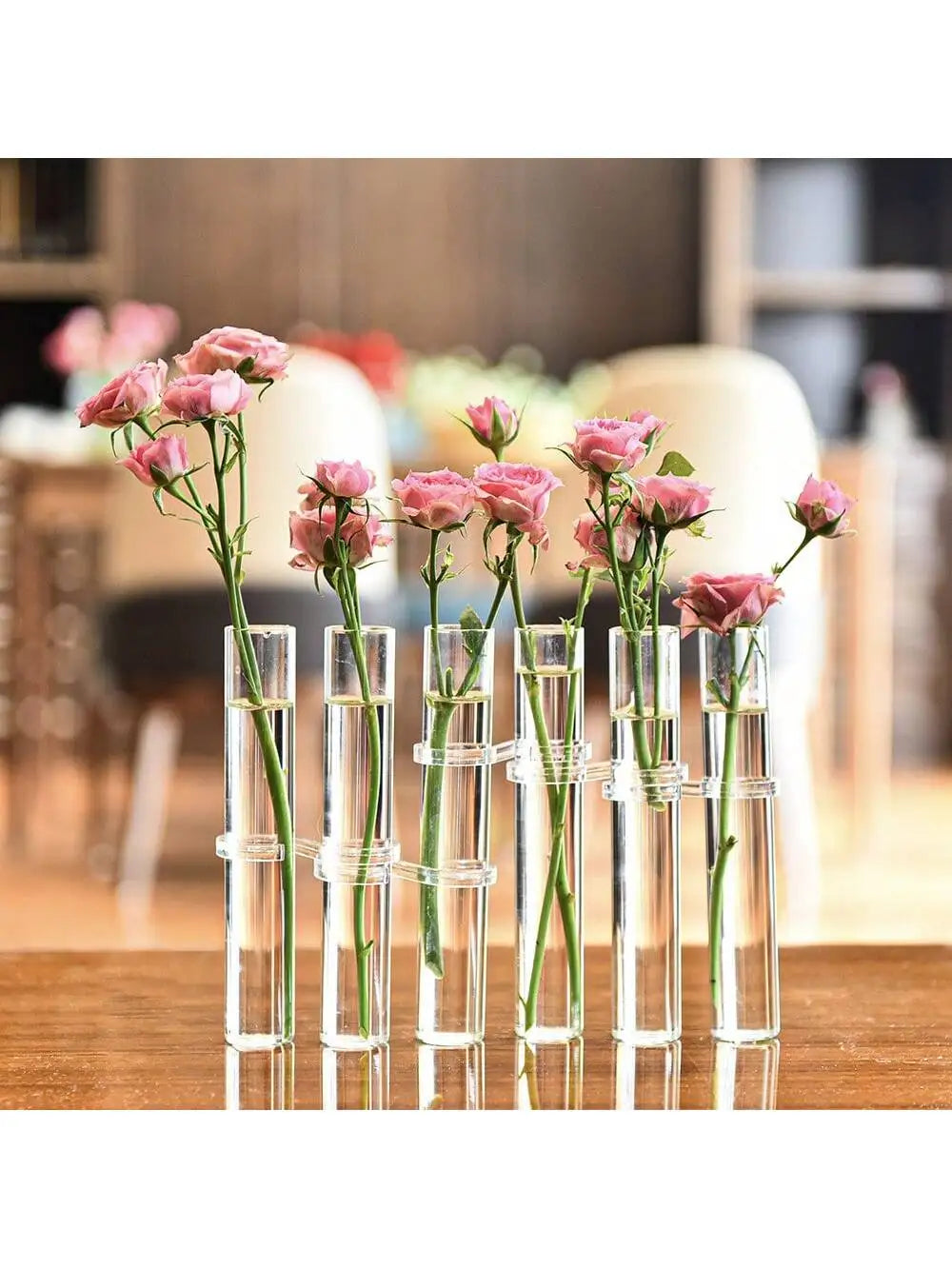 Test Tube Flower Vintage Vase