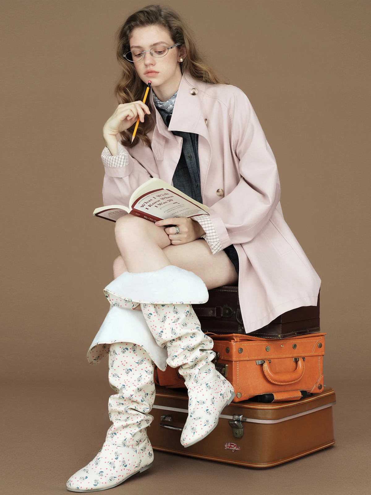 Heritage High Collar Trench Coat