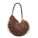 Handmade Shell Knitted Crochet Crossbody Shoulder Bag