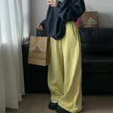 Black Fleece Wide Leg Pants