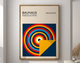 Modernist Geometric Canvas Poster