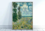 Monet Abstract Landscape Art