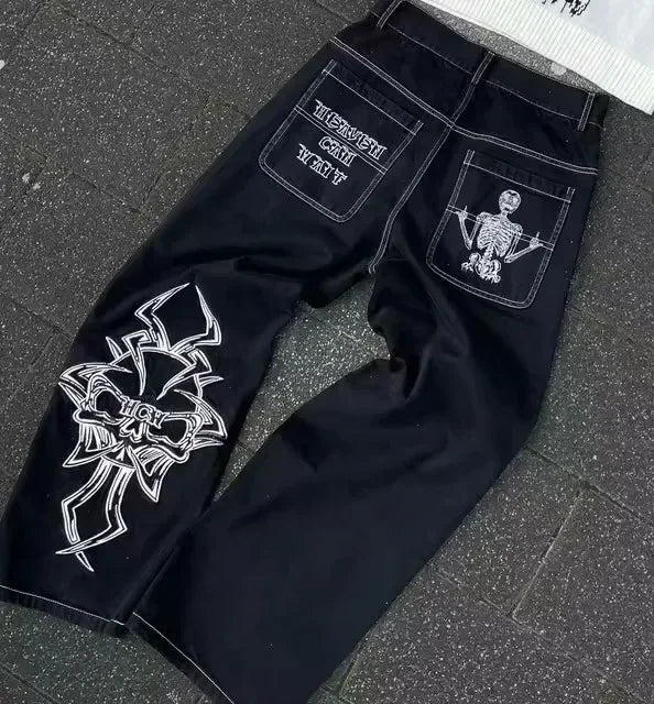 Retro Baggy Low Rise Cargo Jeans