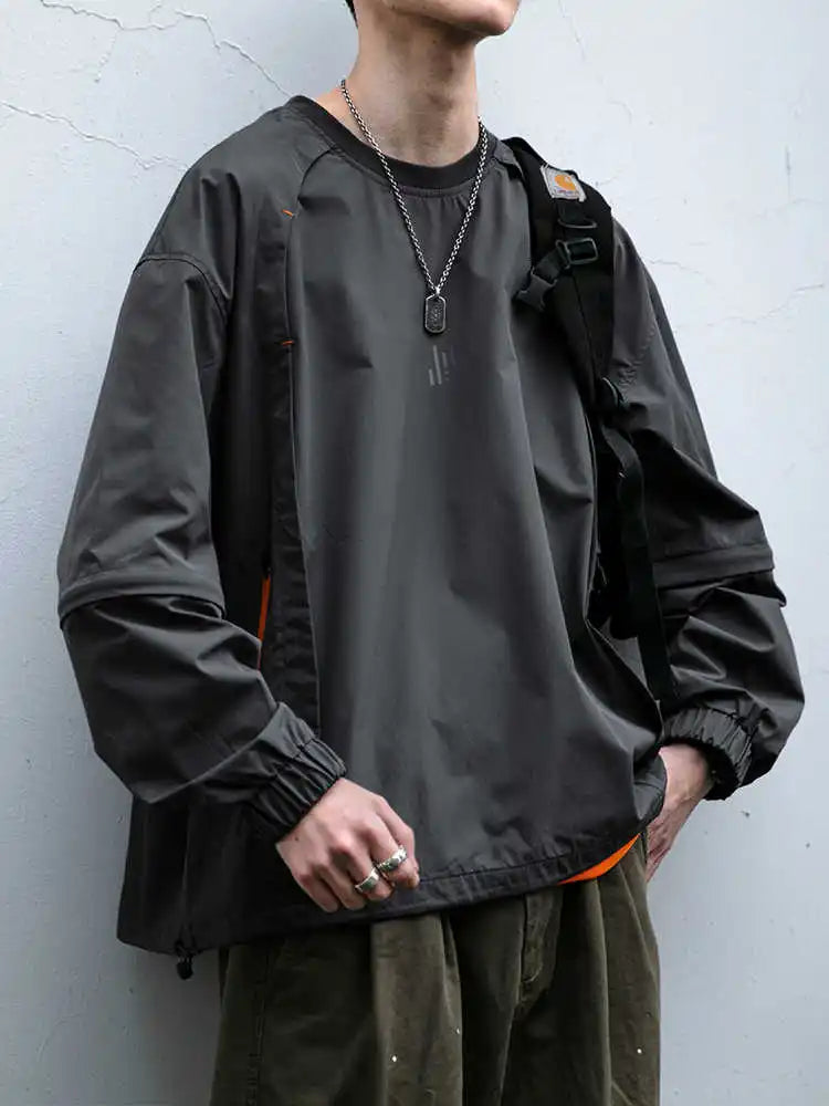 Lässiges Rundhals-Sweatshirt
