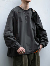Lässiges Rundhals-Sweatshirt