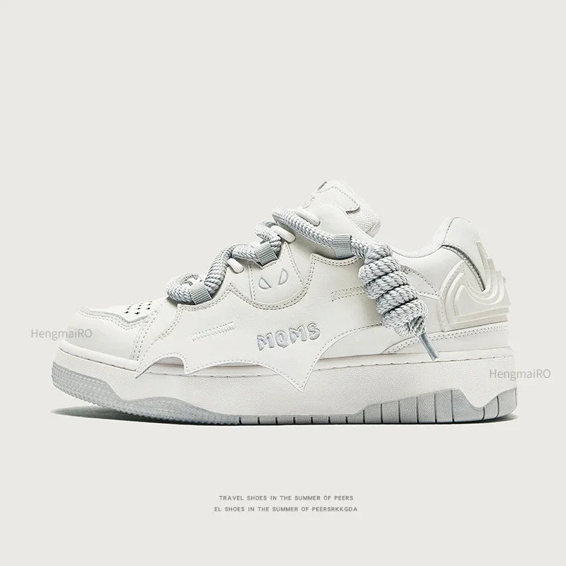 Retro Punk Designer School Sneakers