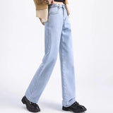 High Waist Velvet Jeans