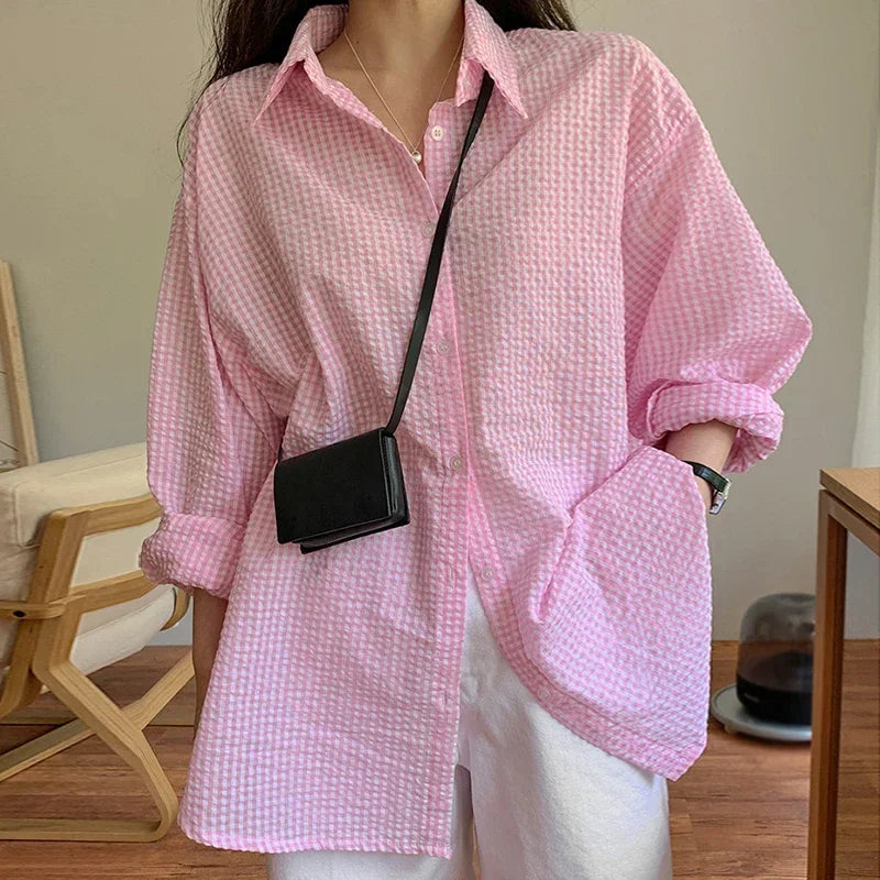 Old Money Women's Long Sleeves Shirt
