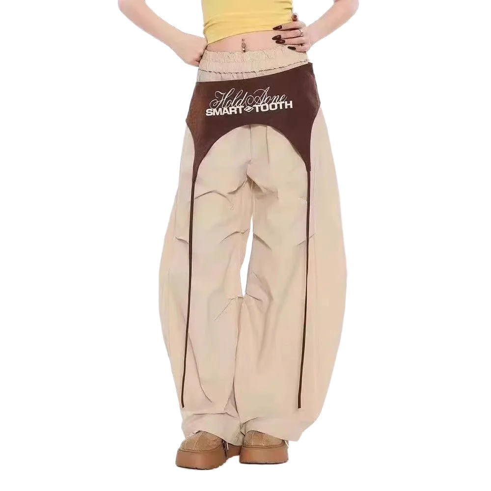Y2K Wide Leg Retro Cargo Pants