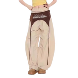 Y2K Wide Leg Retro Cargo Pants