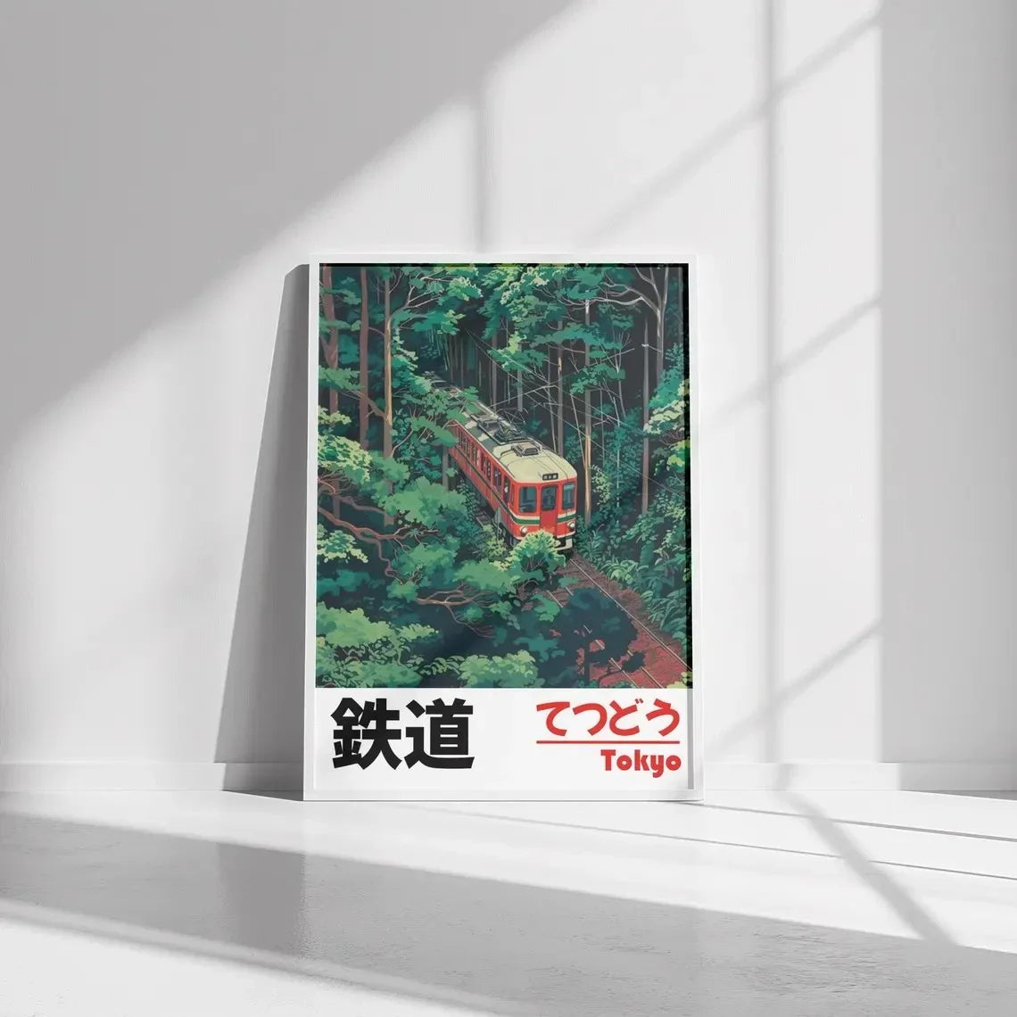 Retro Japanese Landscape Asian Art