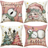 Vintage Christmas Pillow Covers