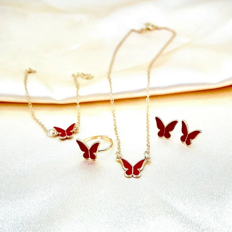 Butterfly Colorful Accessory Set