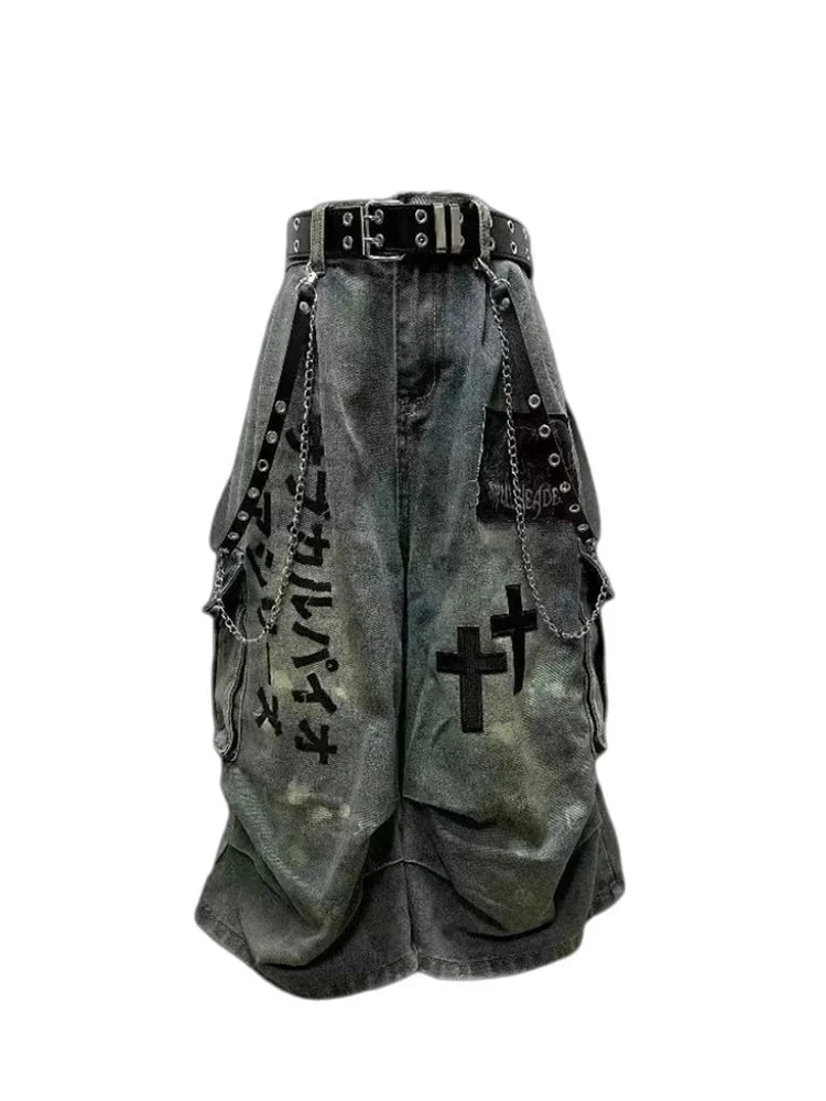 Cross Goblin Core Jorts