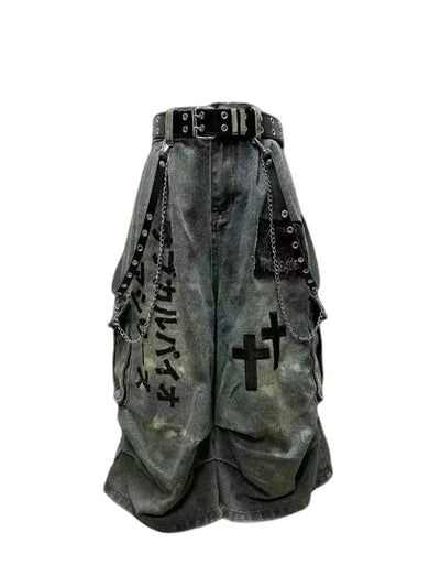 Cross Goblin Core Jorts