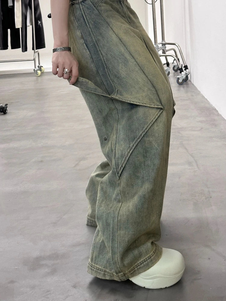 Women's Hip Wide Leg Jeans