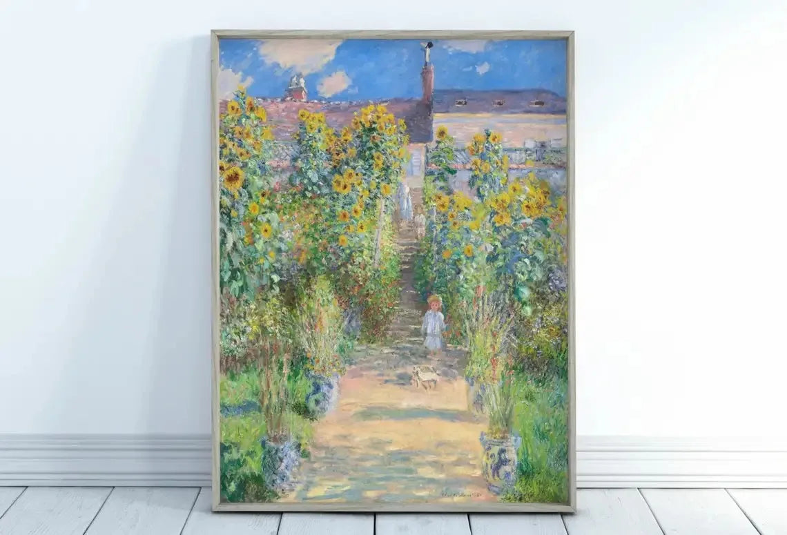 Monet Abstract Landscape Art