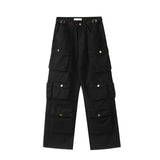 Y2K Belted Washed Cargo Jeans