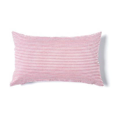 Red Striped Cushion Cover