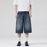 Casual Vintage Loose Denim Short
