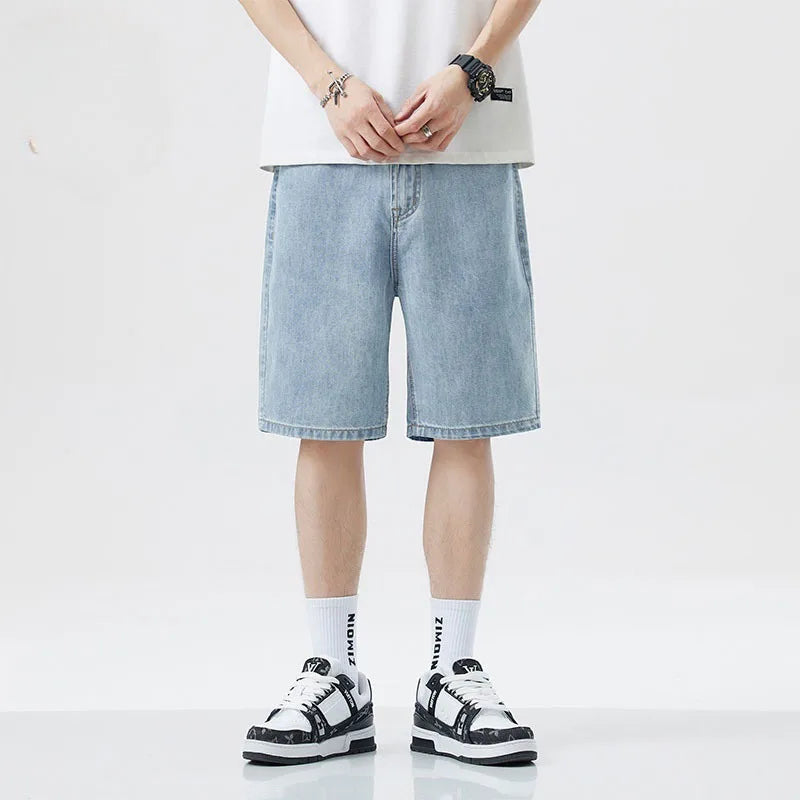 Vintage Loose Male Wide Leg Short