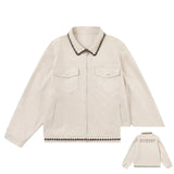 Y2K Stylish Suede Bomber Jacket