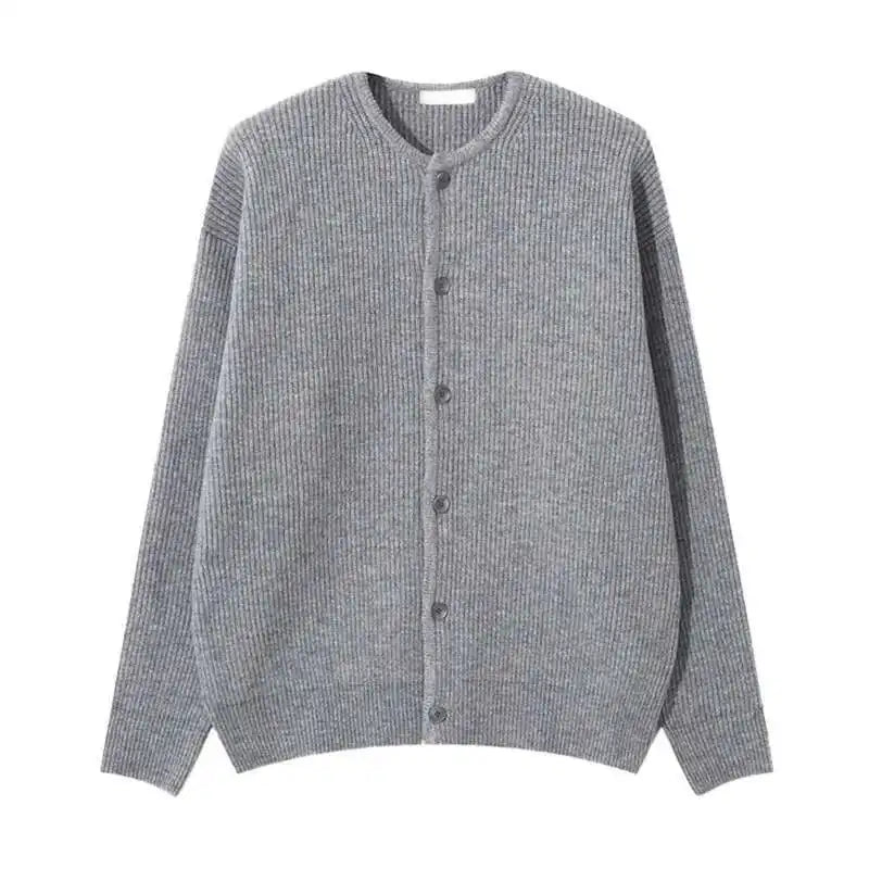 Knitted Korean Style Loose Cardigan