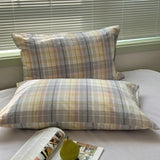 Cotton Pillowcase Colorful Stripe Pillow Case