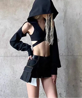 Cyperpunk Irregular Street Hoodie