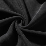 Lightning Washed Retro Black Washed Kapuzenpullover