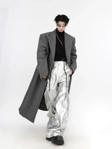 Cyperpunk Shiny Leather Pants
