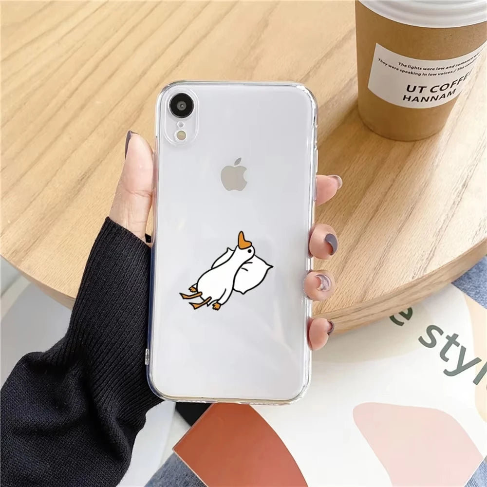 Funny Duck iPhone Case