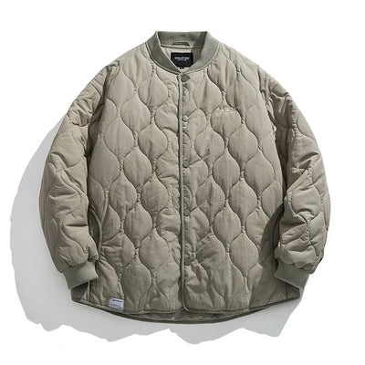 Gepolsterte Steppjacke aus Baumwolle