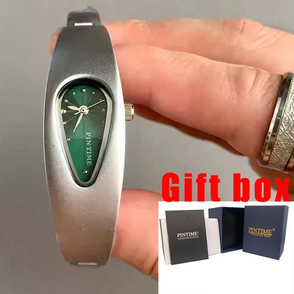 Y2K Shaped Teardrop Bracelet Watch