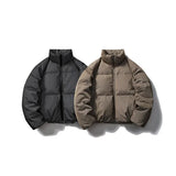 Winter Down Reflective Puffer Jacket