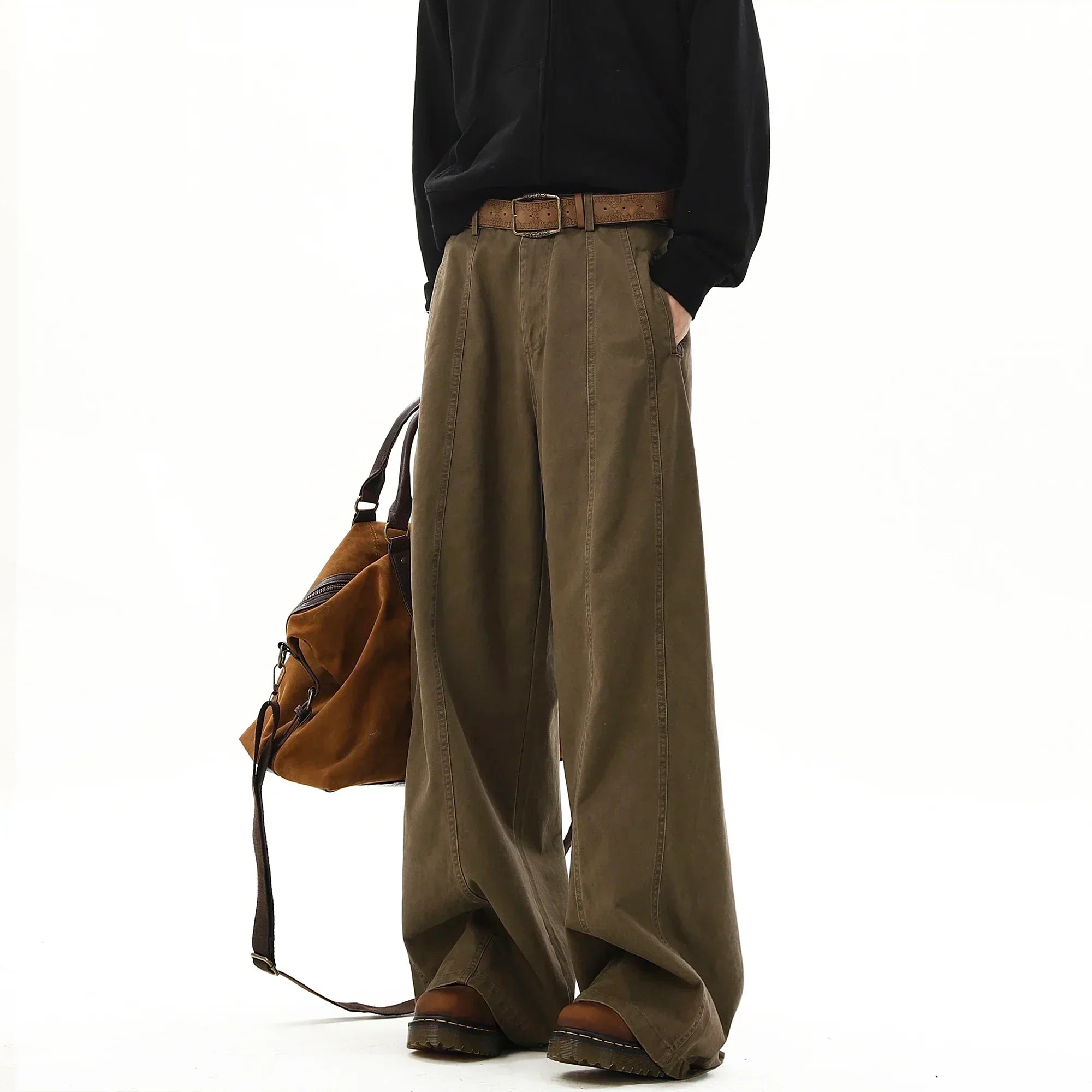 Grandma's Foot-length Straight Leg Pants