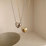 Chic Vintage Heart Pendant Necklace