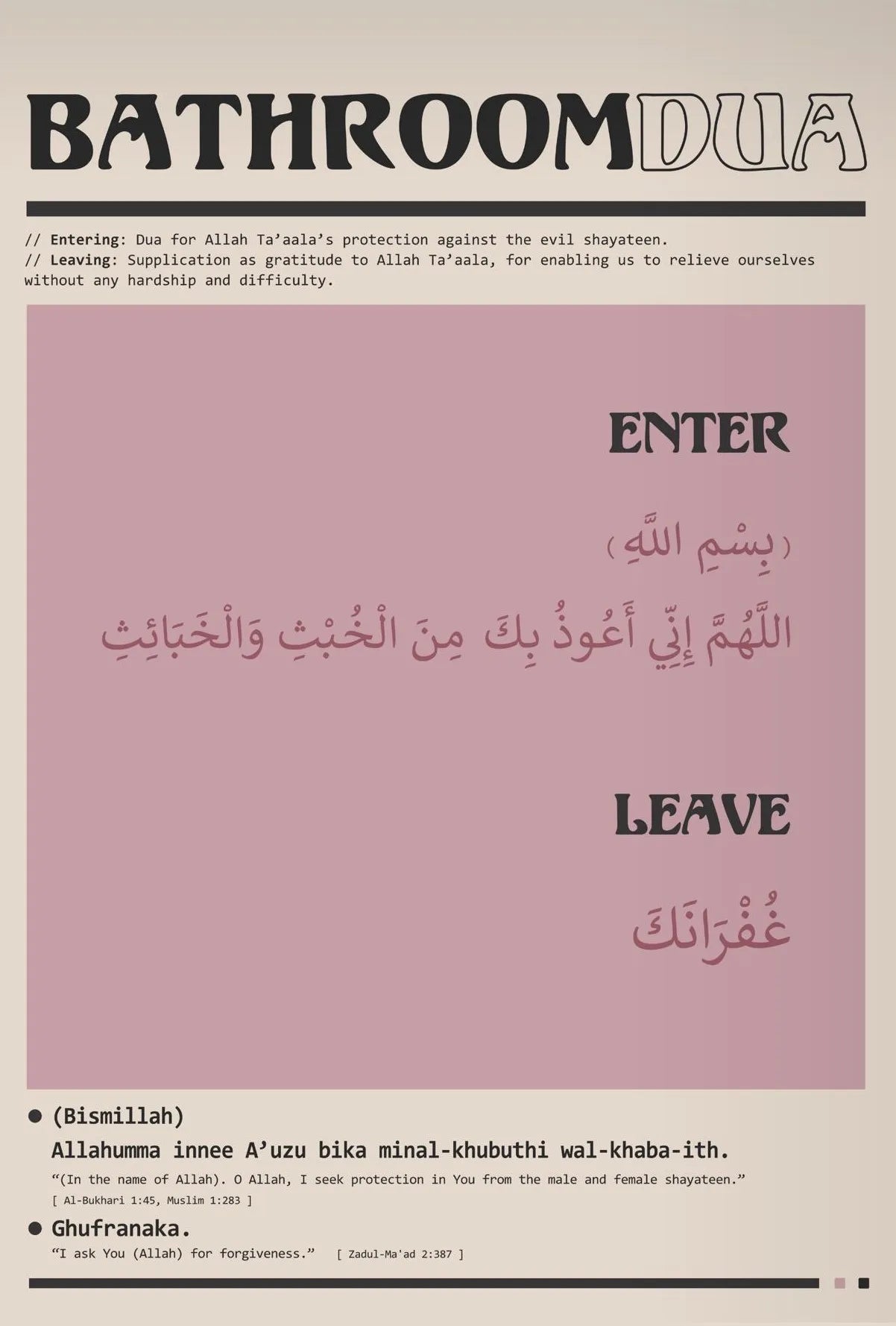 Retro Arabic Bauhaus Posters